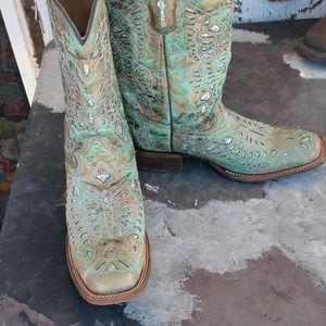 Women's, Corral vintage inlay boots
